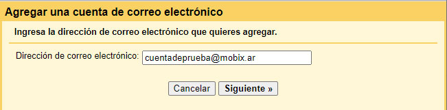 Agregar una cuenta de correo electrónico a Gmail